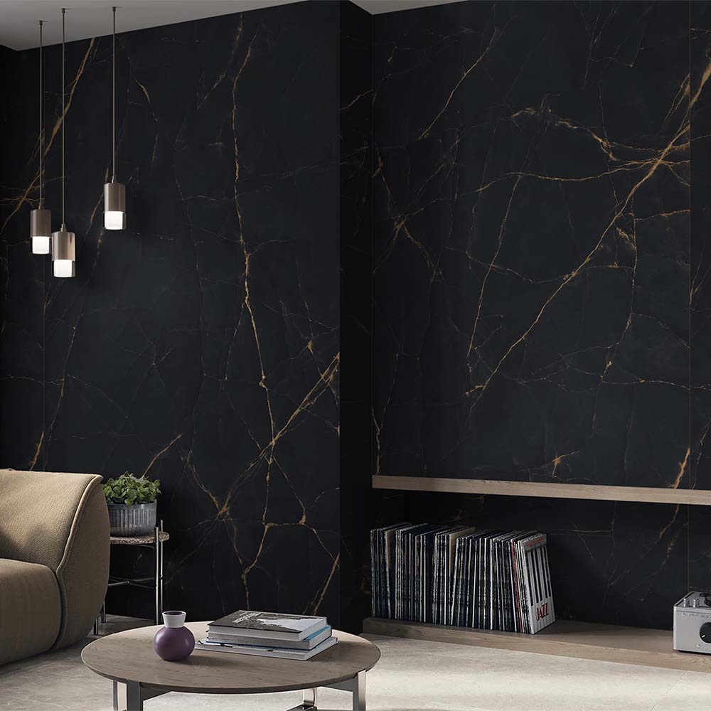 Aryan Art ブラックメタル black l ARANCIO ONYX BLACK MATT PORCELAIN