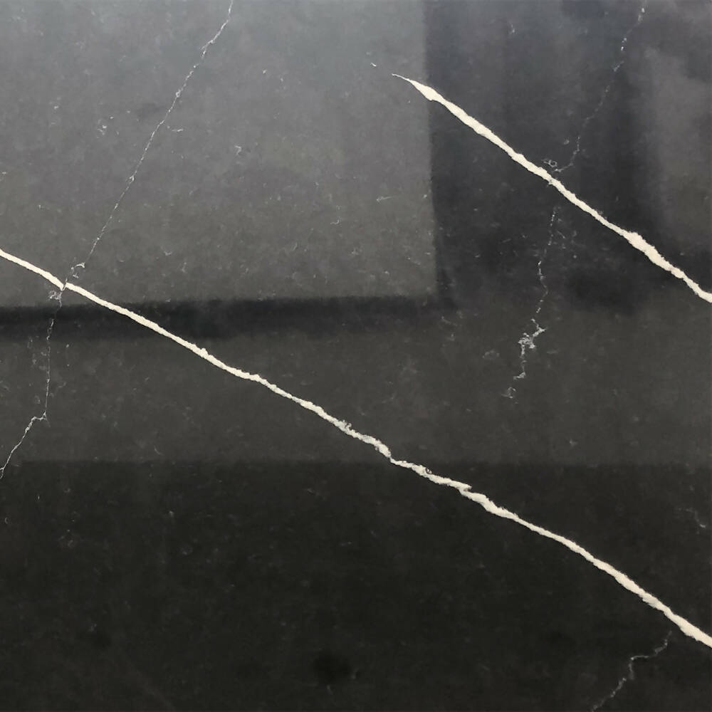 Marquina Quartz Available In UK Black Quartz