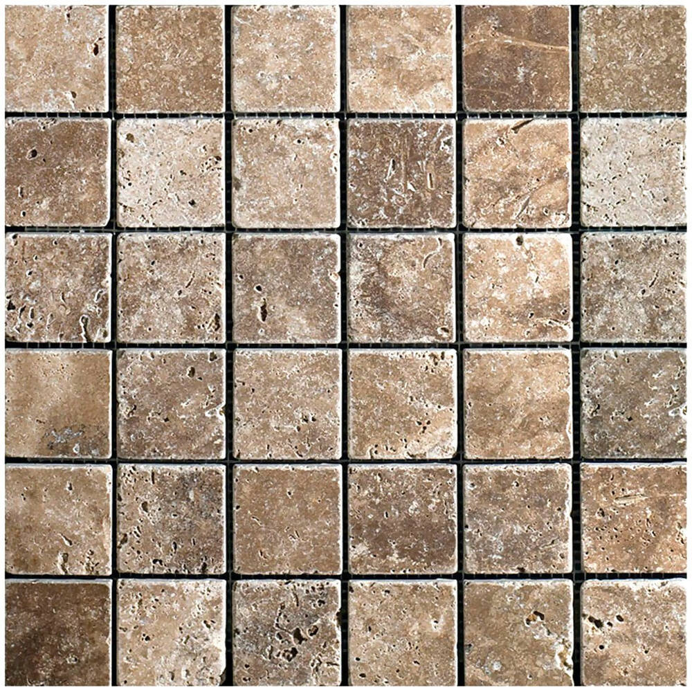 SIVA NOCE TRAVERTINE MOSAIC TILES,Tiles-Mosaic,IONIC STONE,www.work-tops.com