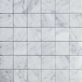 CARRARA WHITE MOSAIC TILES,Tiles-Mosaic,IONIC STONE,www.work-tops.com