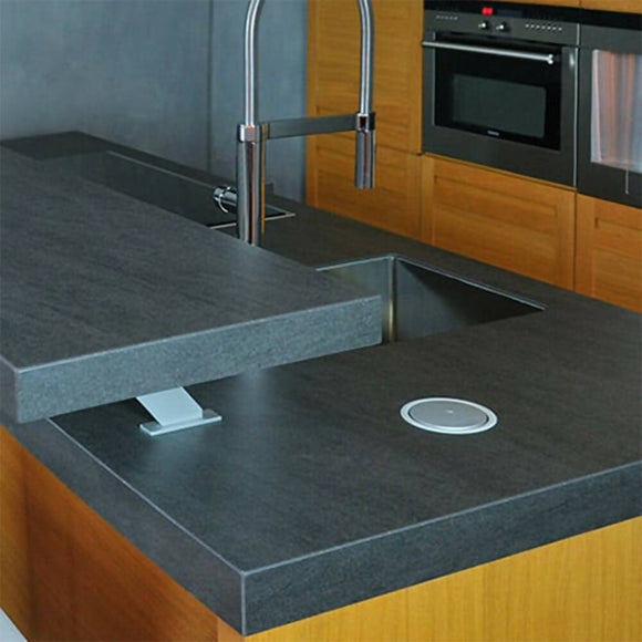 BASALT BLACK SATIN SINK,Stone Sink,NEOLITH,www.work-tops.com