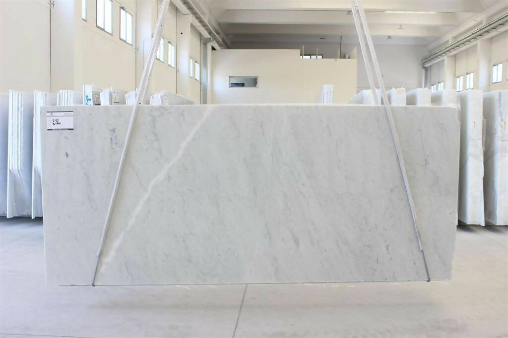 BIANCO CARRARA OFF-WHITE BOOKMATCHED MARBLE,Marble,Sonic Stone,www.work-tops.com