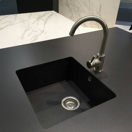 NERO SATIN SINK,Stone Sink,NEOLITH,www.work-tops.com