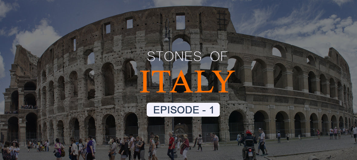 Colosseum is a  amphitheatre built during 70-80 AD in  Italy using Travertine rock