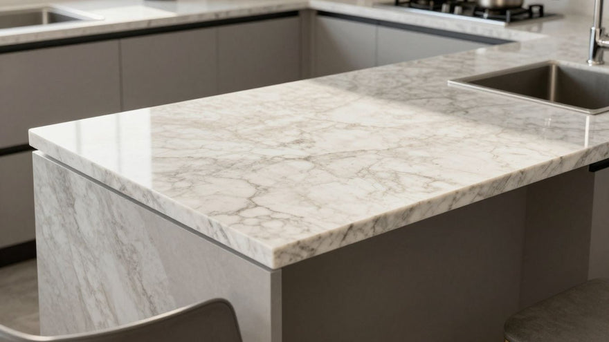 Durable quartz stone kitchen worktop