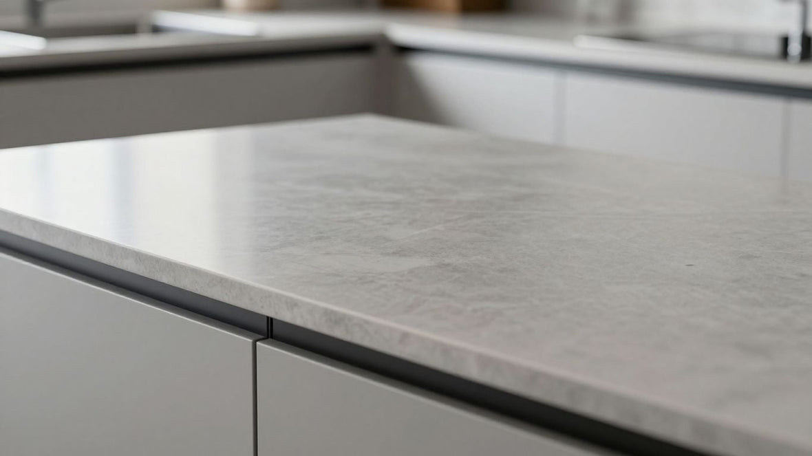 Durable B&Q kitchen worktop surface