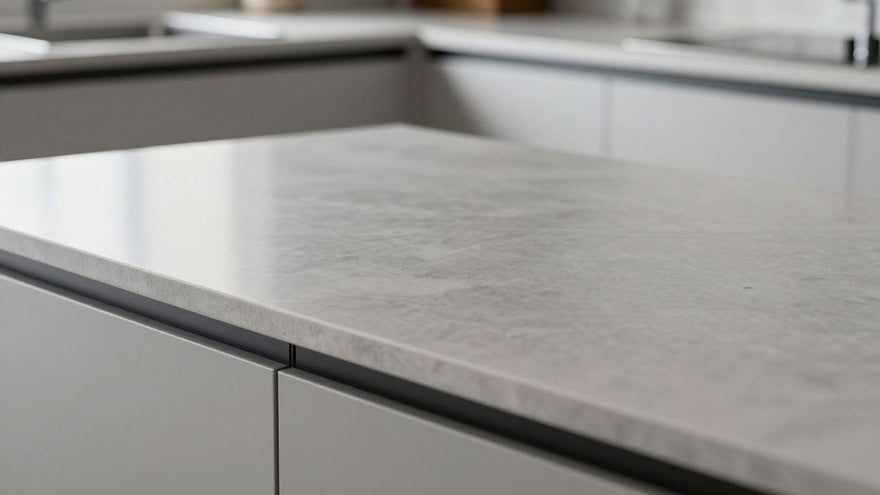 Durable B&Q kitchen worktop surface