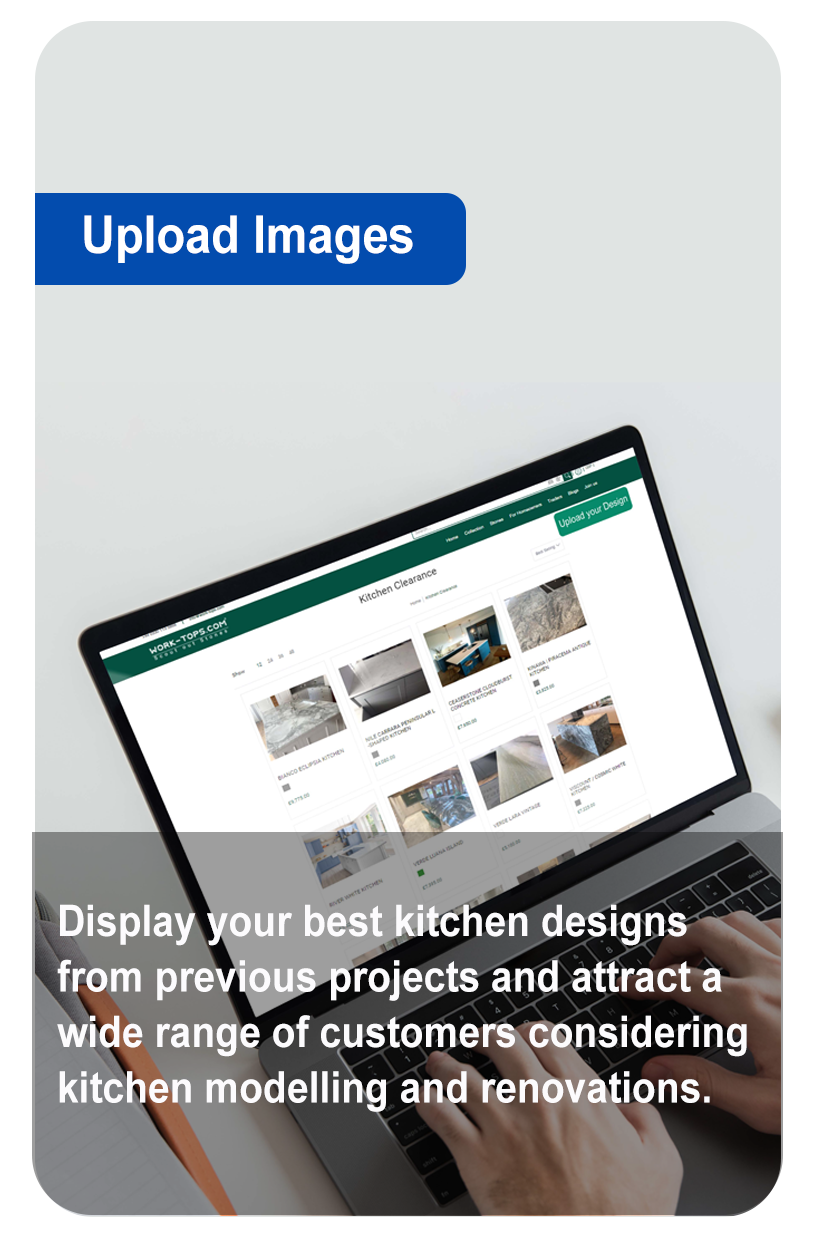 <p>Show custom content to provide an overview of the image and heading</p>