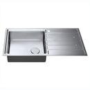 FORZAUNO 100I LARGE BBL SINK,Stainless Steel Sink,1810 Company UK,www.work-tops.com