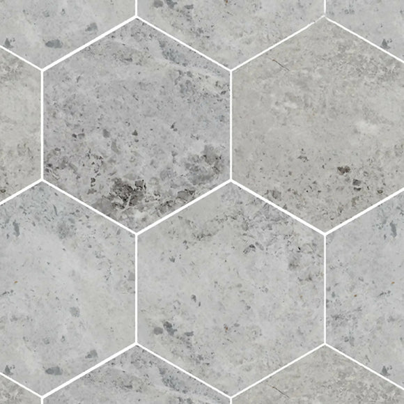 SILVER MOON MARBLE MOSAIC HEXAGON TILES,Tiles-Mosaic,IONIC STONE,www.work-tops.com