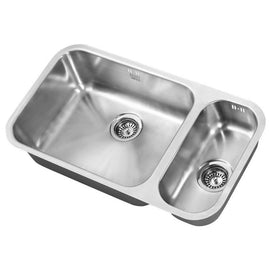 ETRODUO 535/191U BBL SINK,Stainless Steel Sink,1810 Company UK,www.work-tops.com