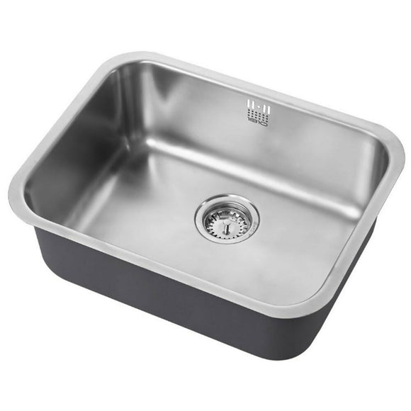 ETROUNO 550U SINK,Stainless Steel Sink,1810 Company UK,www.work-tops.com