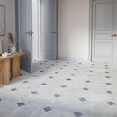 CARIA LUNA ASH BLUE OCTAGON MARBLE TILES,Tiles- Marble,IONIC STONE,www.work-tops.com