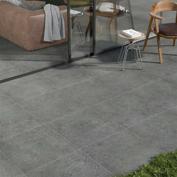 FRAMMENTI BLACK MATT R11 RECTIFIED PORCELAIN TILES,Tiles-Porcelain,IONIC STONE,www.work-tops.com