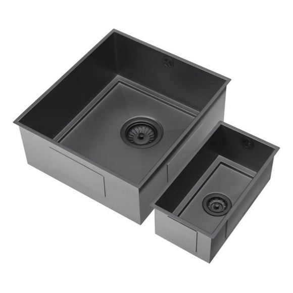 AXIXUNO SET B - 355U & 150U SHORT HALF BOWL SINK,Stainless Steel Sink,1810 Company UK,www.work-tops.com