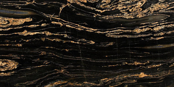 BLACK FUSION POLISHED QUARTZITE