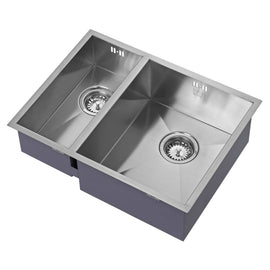 ZENDUO 180/340U BBR SINK,Stainless Steel Sink,1810 Company UK,www.work-tops.com