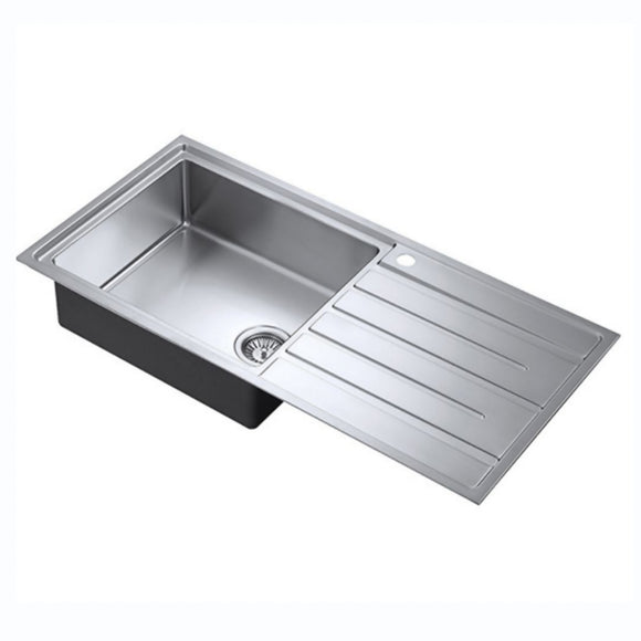 FORZAUNO 100I LARGE BBL SINK,Stainless Steel Sink,1810 Company UK,www.work-tops.com