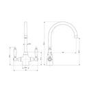 RODEZ CLASSIC SINGLE TAP,Tap,1810 Company UK,www.work-tops.com