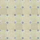 OLYMPUS CREME ASH BLUE OCTAGON MARBLE-2