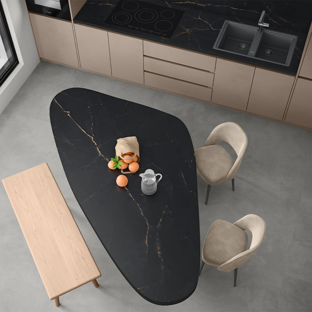 ARANCIO ONYX BLACK MATT PORCELAIN