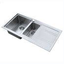 BORDODUO 150I BBL SINK,Stainless Steel Sink,1810 Company UK,www.work-tops.com