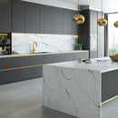 CALACATTA STATUARIO POLISHED QUARTZ,,LQS,www.work-tops.com