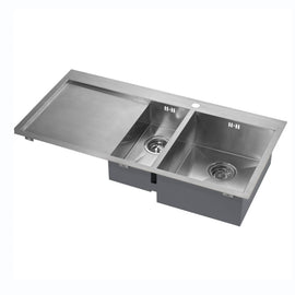 ZENDUO 6I-F BBR SINK,Stainless Steel Sink,1810 Company UK,www.work-tops.com