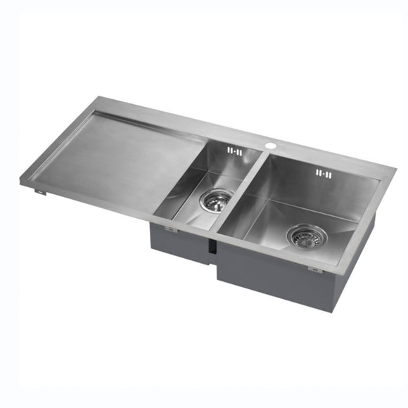 ZENDUO 6I-F BBR SINK,Stainless Steel Sink,1810 Company UK,www.work-tops.com