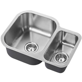ETRODUO 589/450U BBL SINK,Stainless Steel Sink,1810 Company UK,www.work-tops.com