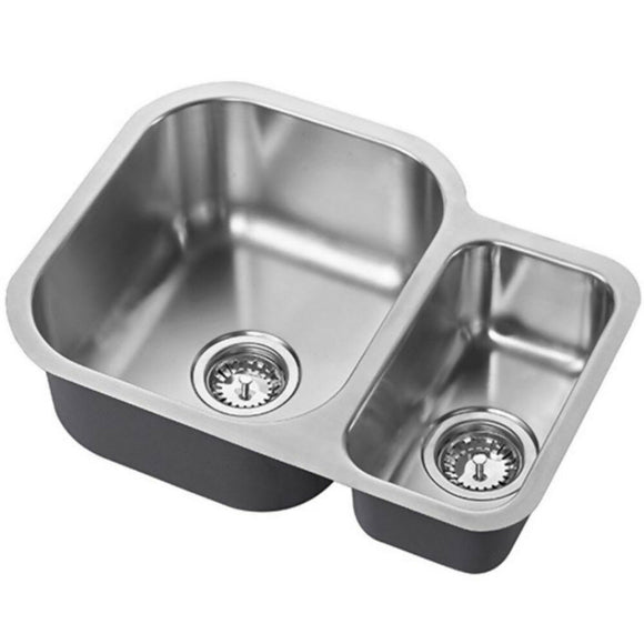 ETRODUO 589/450U BBL SINK,Stainless Steel Sink,1810 Company UK,www.work-tops.com