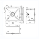 ZENUNO10 400 OPTIONS SINK,Stainless Steel Sink,1810 Company UK,www.work-tops.com