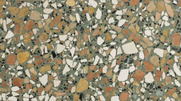 MULTICOLOUR VERDE TERRAZZO,Terrazzo,LEVANTINA,www.work-tops.com
