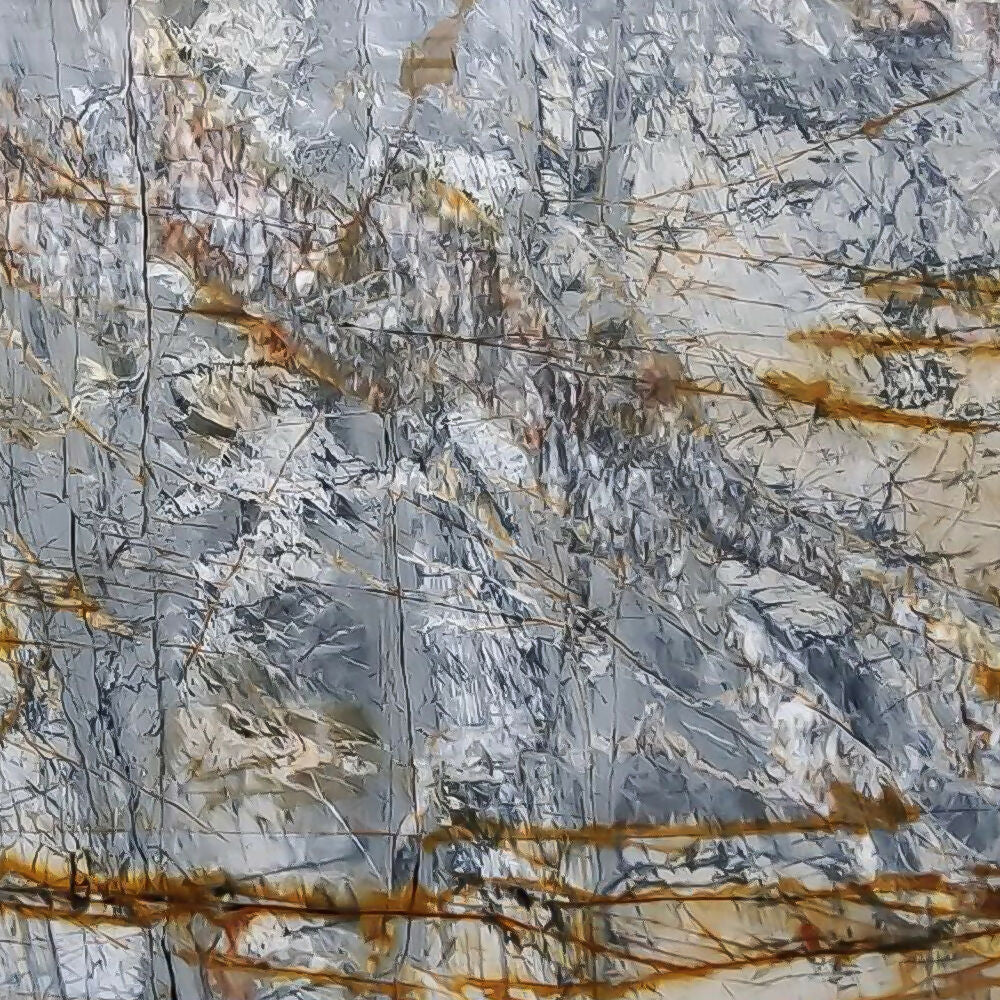 Meteor Pattern Metal Slate Meteor Quartzite - Durable Grey Meteor Stone for Home | UK | www.work ...