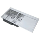 RAZORDUO10 6 IF BBL SINK,Stainless Steel Sink,1810 Company UK,www.work-tops.com