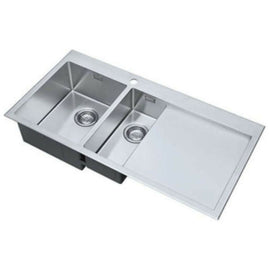 RAZORDUO10 6 IF BBL SINK,Stainless Steel Sink,1810 Company UK,www.work-tops.com