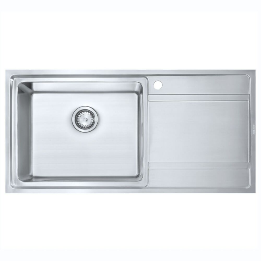 BORDOUNO 100I LARGE BBL SINK,Stainless Steel Sink,1810 Company UK,www.work-tops.com