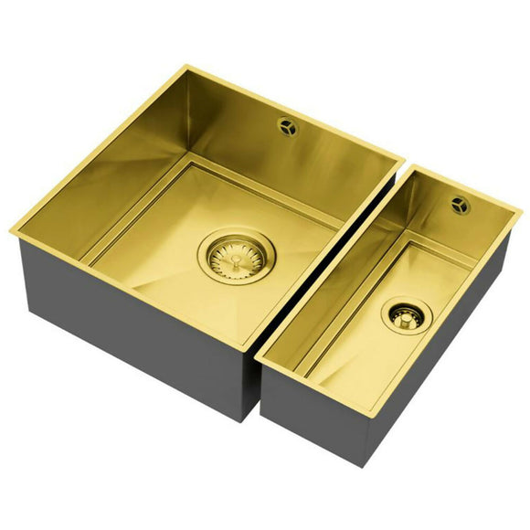 AXIXUNO SET A - 355U & 150U FULL HALF BOWL SINK,Stainless Steel Sink,1810 Company UK,www.work-tops.com