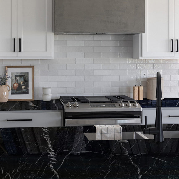 NEW NERO MARQUINA MARBLE,Marble,Sonic Stone,www.work-tops.com