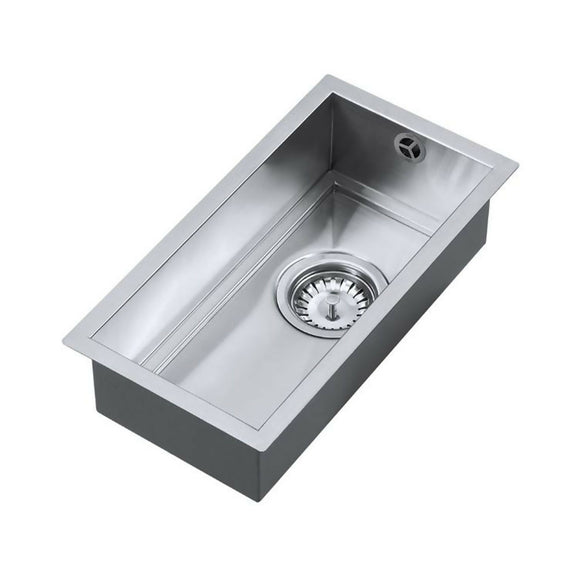 AXIXUNO 190U SOS SINK,Stainless Steel Sink,1810 Company UK,www.work-tops.com