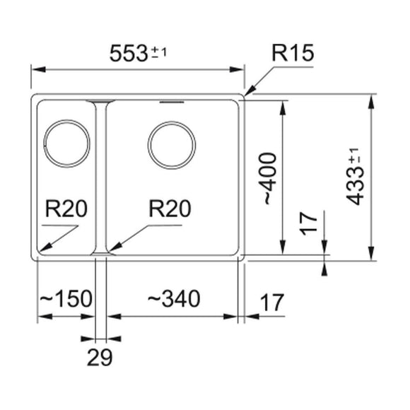 Maris 1.5b LH Matt Black BP