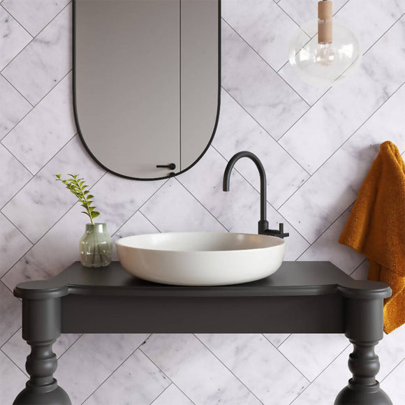 CARRARA WHITE HERRINGBONE MARBLE TILES,Tiles- Marble,IONIC STONE,www.work-tops.com