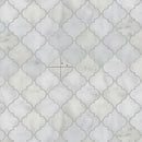 CARRARA WHITE ARABESQUE MOSAIC-1
