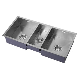 ZENTRIO 340/180/340U SINK,Stainless Steel Sink,1810 Company UK,www.work-tops.com