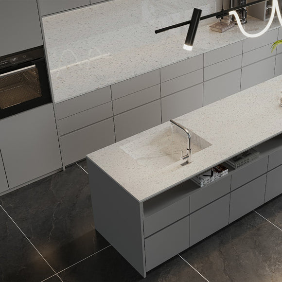 Snow White Polished Quartz