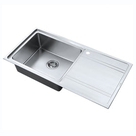 VELOREUNO 100I LARGE SINK,Stainless Steel Sink,1810 Company UK,www.work-tops.com
