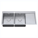 ZENDUO15 34/34 I-F BBL SINK,Stainless Steel Sink,1810 Company UK,www.work-tops.com