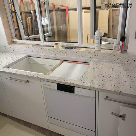 Venecia quartz kitchen wales 1