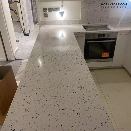 Venecia quartz kitchen wales 2