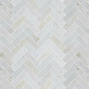 CREMA MARFIL HERRINGBONE MOSAIC-3